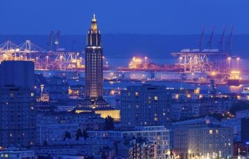 Přístav Le Havre, Francie