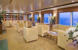Norwegian Jewel - Norwegian Cruise Lines - knihovna na lodi