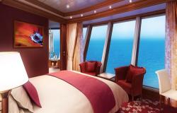 Norwegian Star - Norwegian Cruise Lines - luxuxsní Suite kajuta a výhled ven