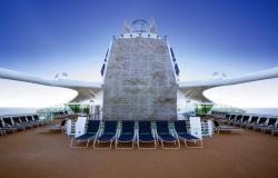 Serenade of the Seas - Royal Caribbean International - lezecká stěna na horní palubě lodi