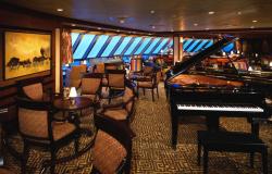 Serenade of the Seas - Royal Caribbean International - bar s černým koncertním křídlem 