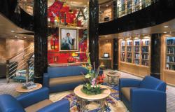 Voyager of the Seas - Royal Caribbean International - knihovna na lodi