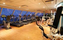 Costa Classica - Costa Cruises - běžecká dráha a fitness centrum na lodi